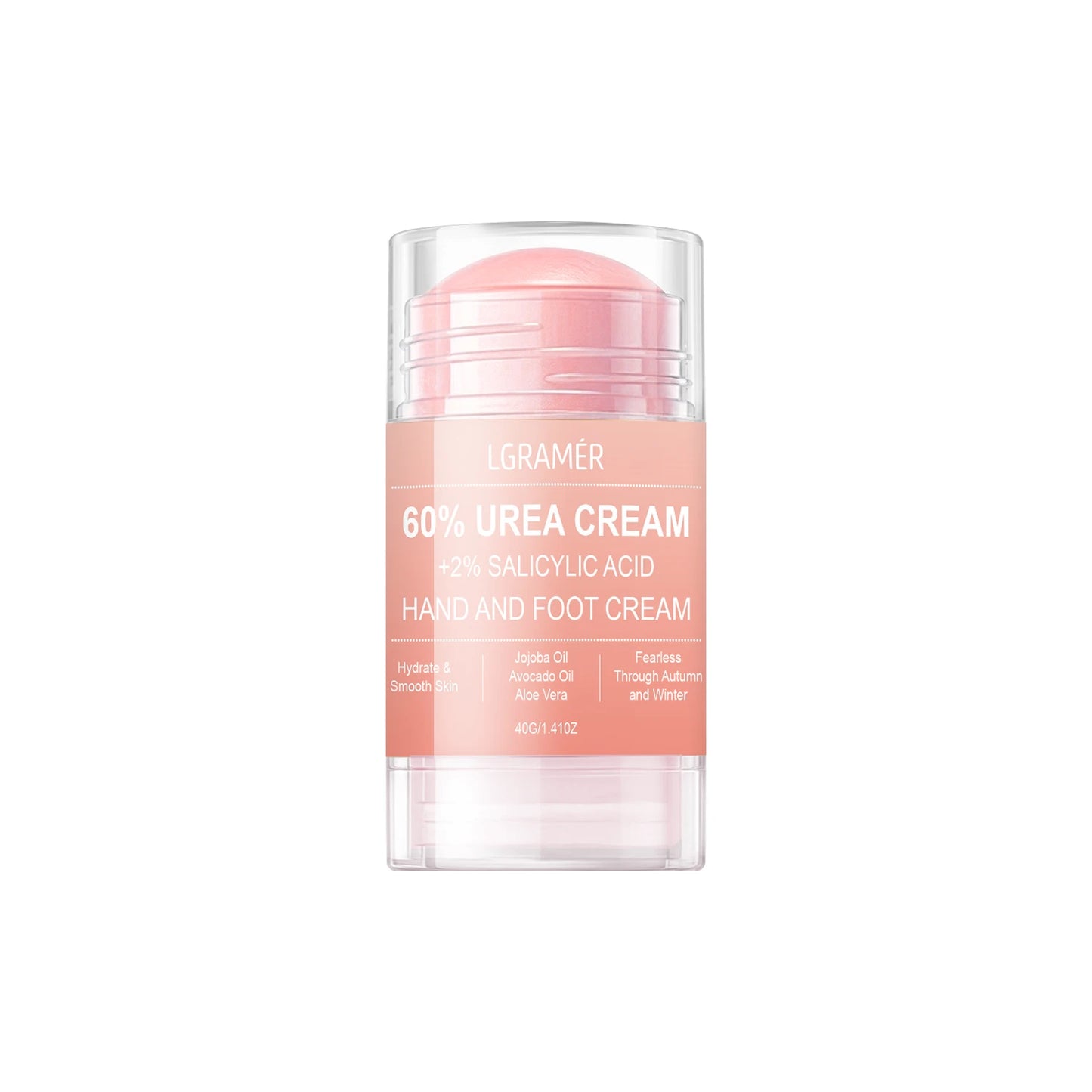 Urea Cream 60 Percent For Feet + 2% Salicylic Acid Exfoliation Foot Cream and Hand Cream Maximum Strength with Hyaluronic Acid Peaceful Pleasures Health and Wellness 1 pcs