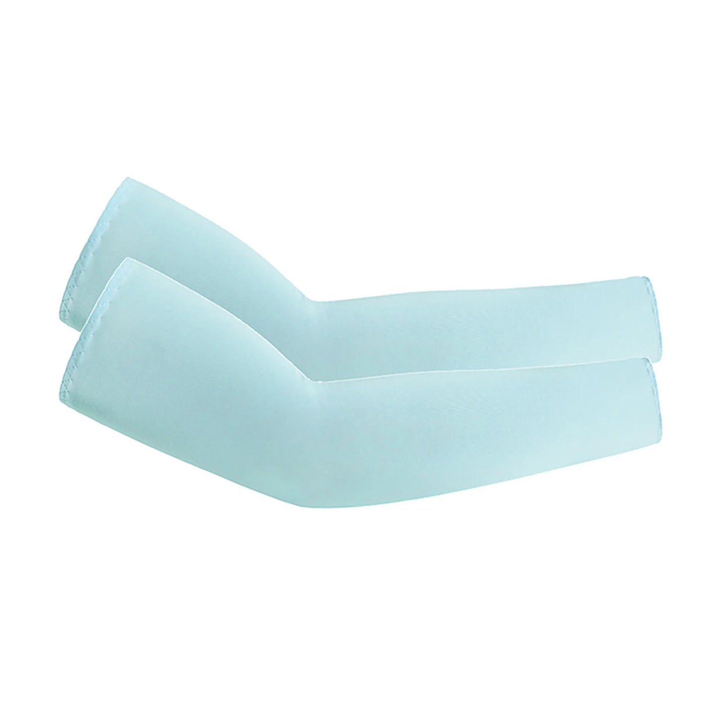 1 Pair Unisex Cooling Arm Sleeves Cover Sports Running UV Sun Protection Outdoor Men Fishing Cycling Quick Dry Arm Warmer Peaceful Pleasures Health and Wellness Sky Blue One Size