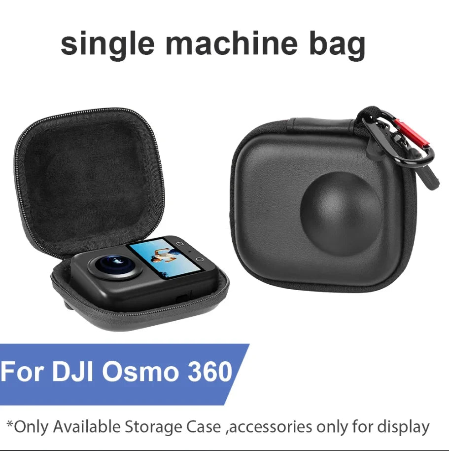 DJI Osmo 360 Carrying Case – Waterproof PU Leather Hard Bag