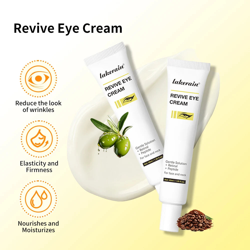 Lakerain Eye Cream Minimize Puffiness Nourishes Enhances Hydration Moisturizes Skin Reduce Dark Circles Eye Care Cream Peaceful Pleasures Health and Wellness