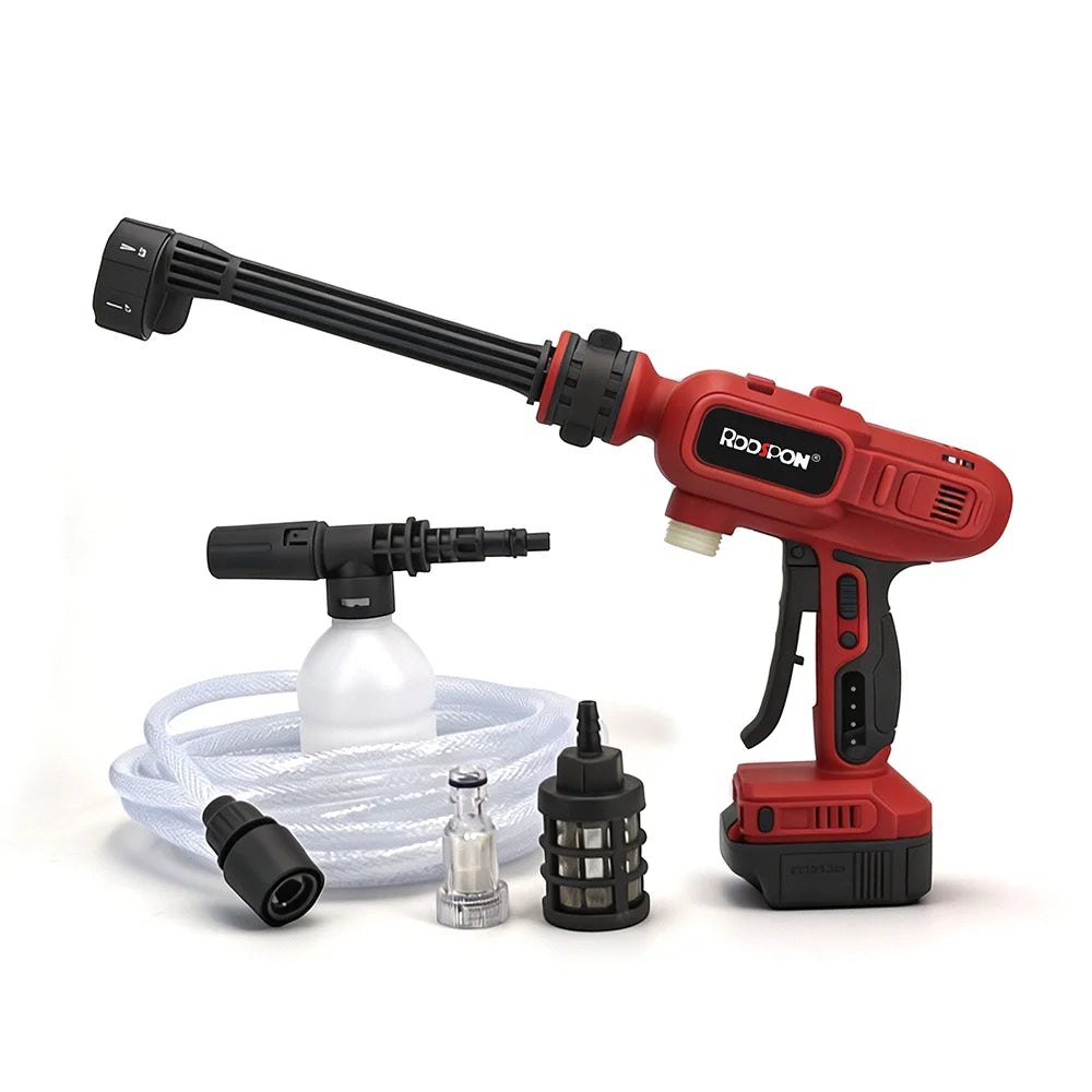 200Bar Electric Car Washer Gun Wireless High Pressure Cleaner Foam Cordless Wash Car Washer for Makita 18V Battery (NO Battery) Peaceful Pleasures Health and Wellness NO Battery