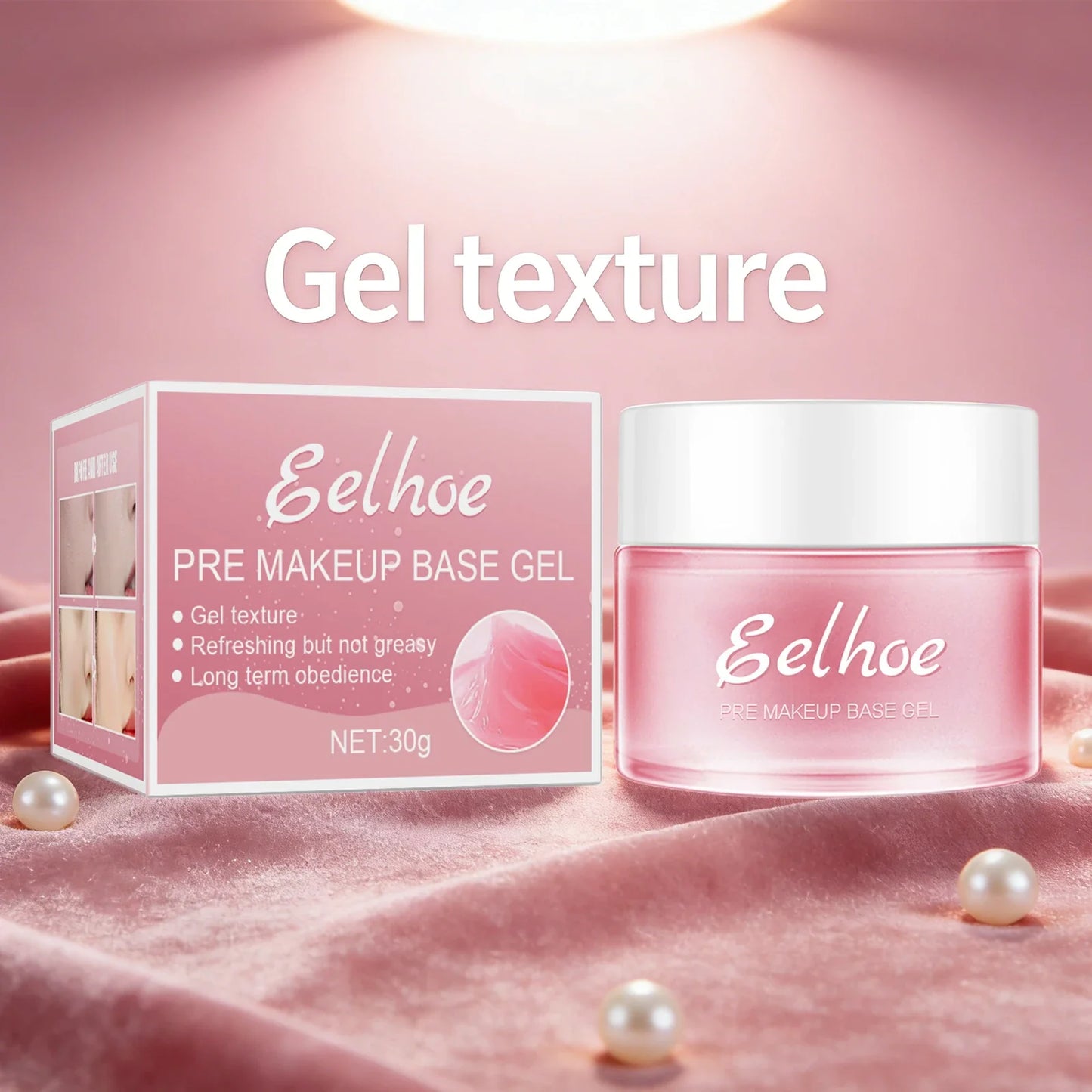 EELHOE Makeup Primer Gel – Pore Minimizing, Oil Control, Hydrating