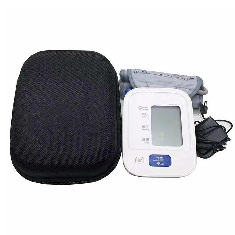 Caseling Hard Case for Omron Upper Arm Blood Pressure Monitor with Cuff Portable Travel Carrying Protective Bag Hard Case Peaceful Pleasures Health and Wellness