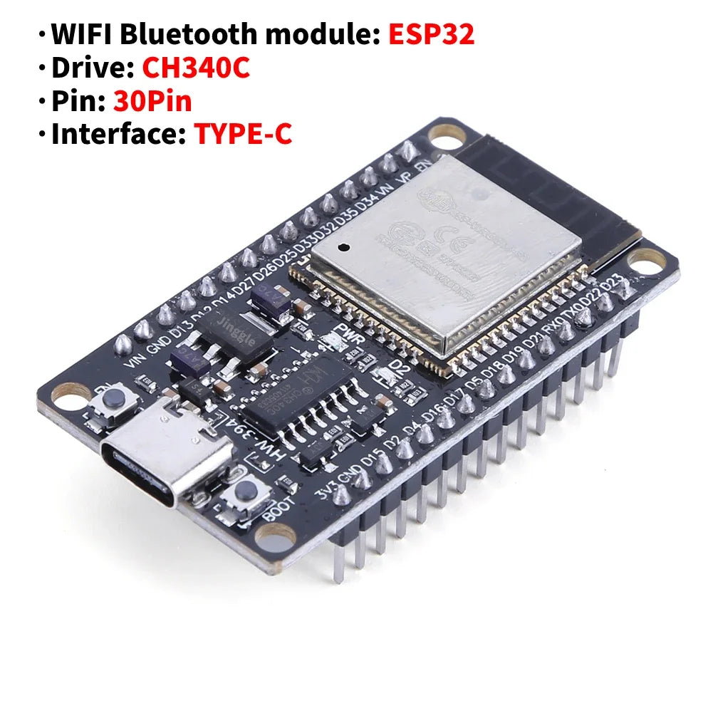 ESP32 Development Board Expansion Board Compatible WiFi Bluetooth module NodeMCU-32S Lua Ultra-Low Power Expansion Board 30Pin Peaceful Pleasures Health and Wellness ESP32