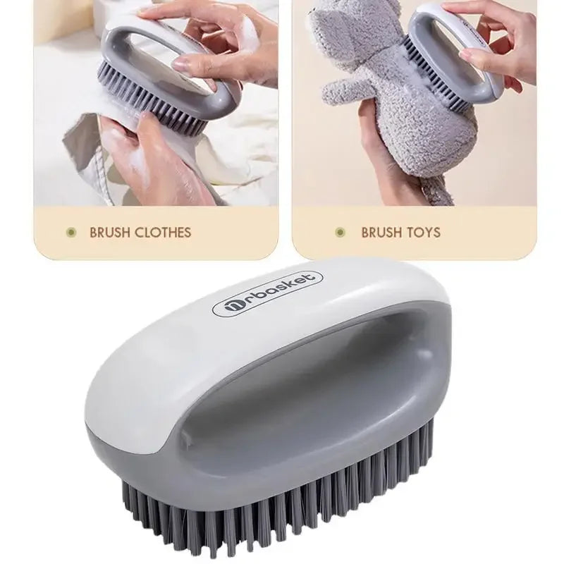 Soft Bristle Shoe Cleaning Brush – Anti-Slip & Hangable