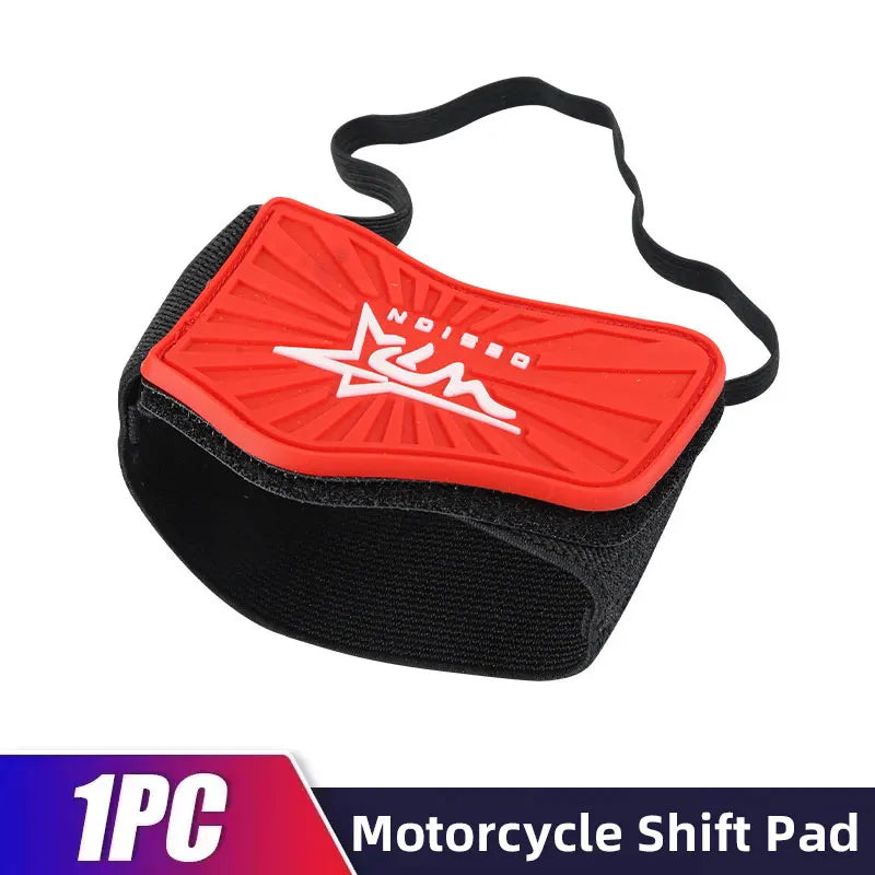 Motorcycle Gear Shift Shoe Cover – Adjustable PVC Pad