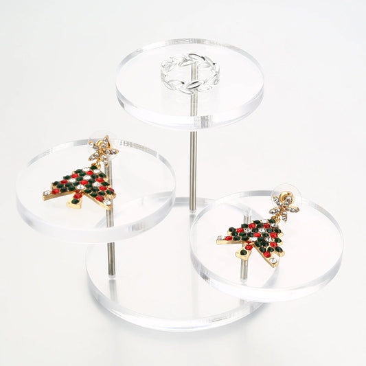 Multi-Layer Cupcake Stands Round Pastry Cake Rack Holder Tray for Baby Shower Wedding Birthday Decoration Cake Stand gass Peaceful Pleasures Health and Wellness