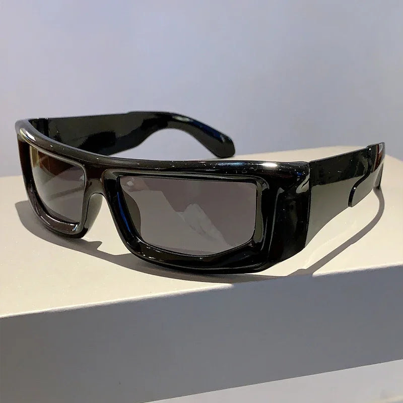 WINFUL Y2K Wrap Sunglasses UV400 | Men & Women Rectangle