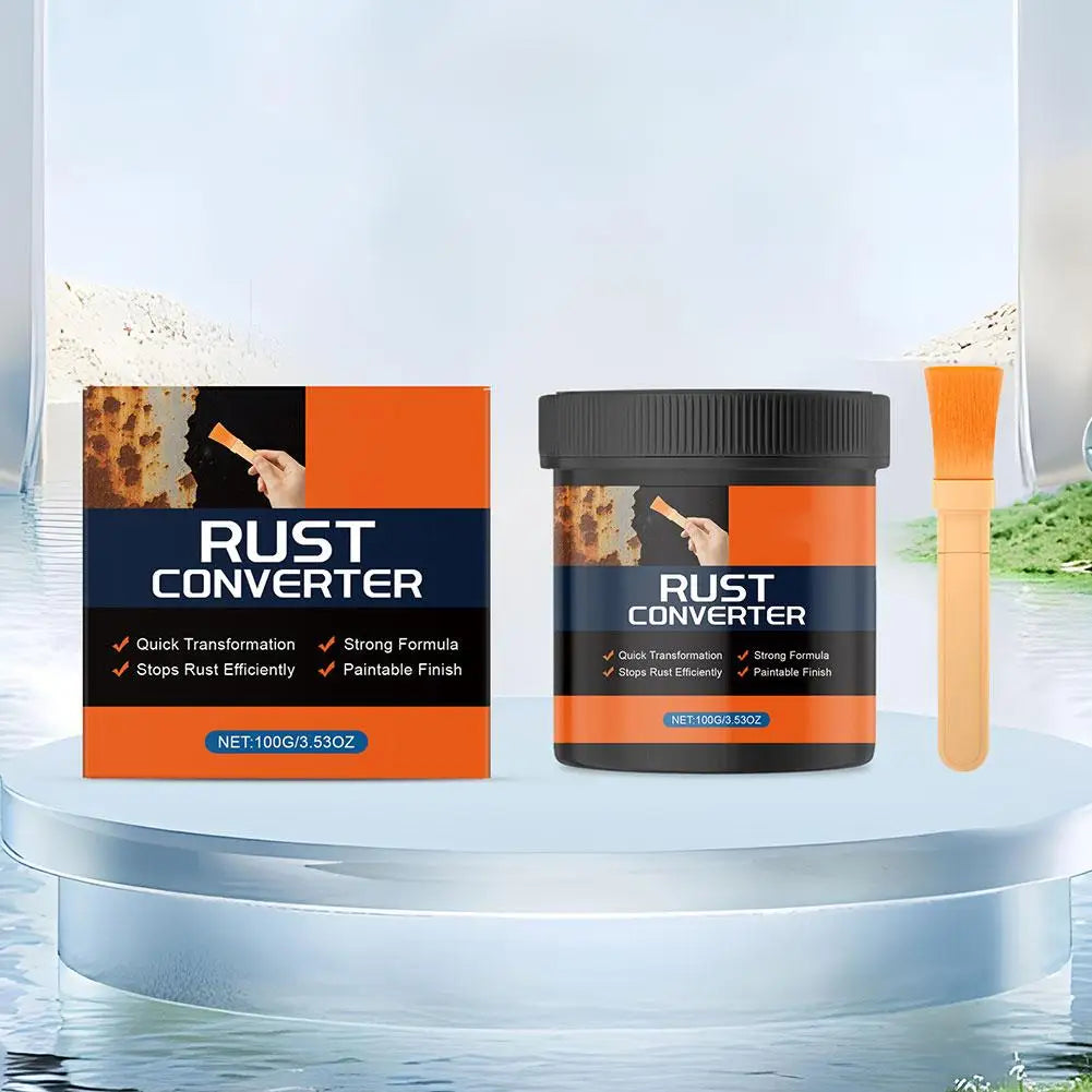 Rust Converter & Metal Primer Paint - Stops Rust Corrosion Inhibitor Coating For Automotive Marine Industrial Metal UV Resistant Peaceful Pleasures Health and Wellness