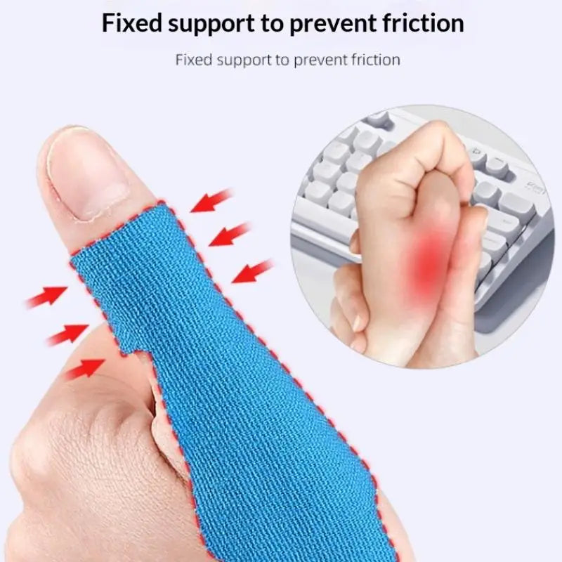 10 Sets Elastic Tape For Thumb Pain Relief Precut Thumb Support Tape For Arthritis Fixed Support Peaceful Pleasures Health and Wellness