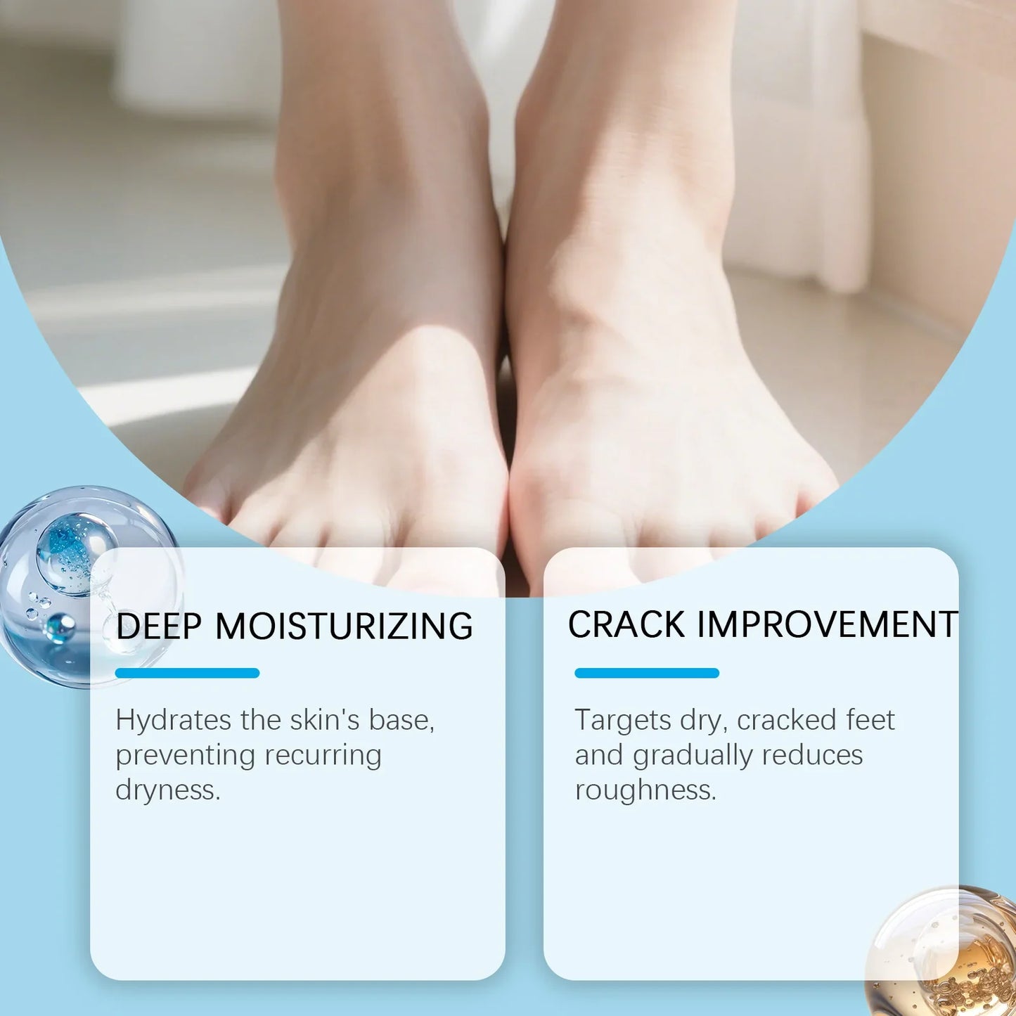 Urea 40% + Salicylic Acid 2% Foot Cream – Repair Cracked Heels