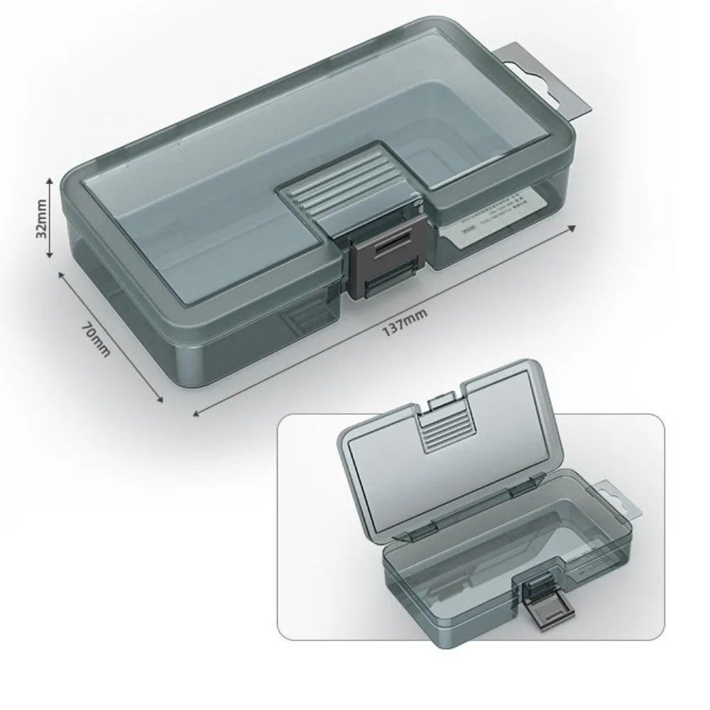 Plastic Parts Storage Box with Removable Dividers | Organizer