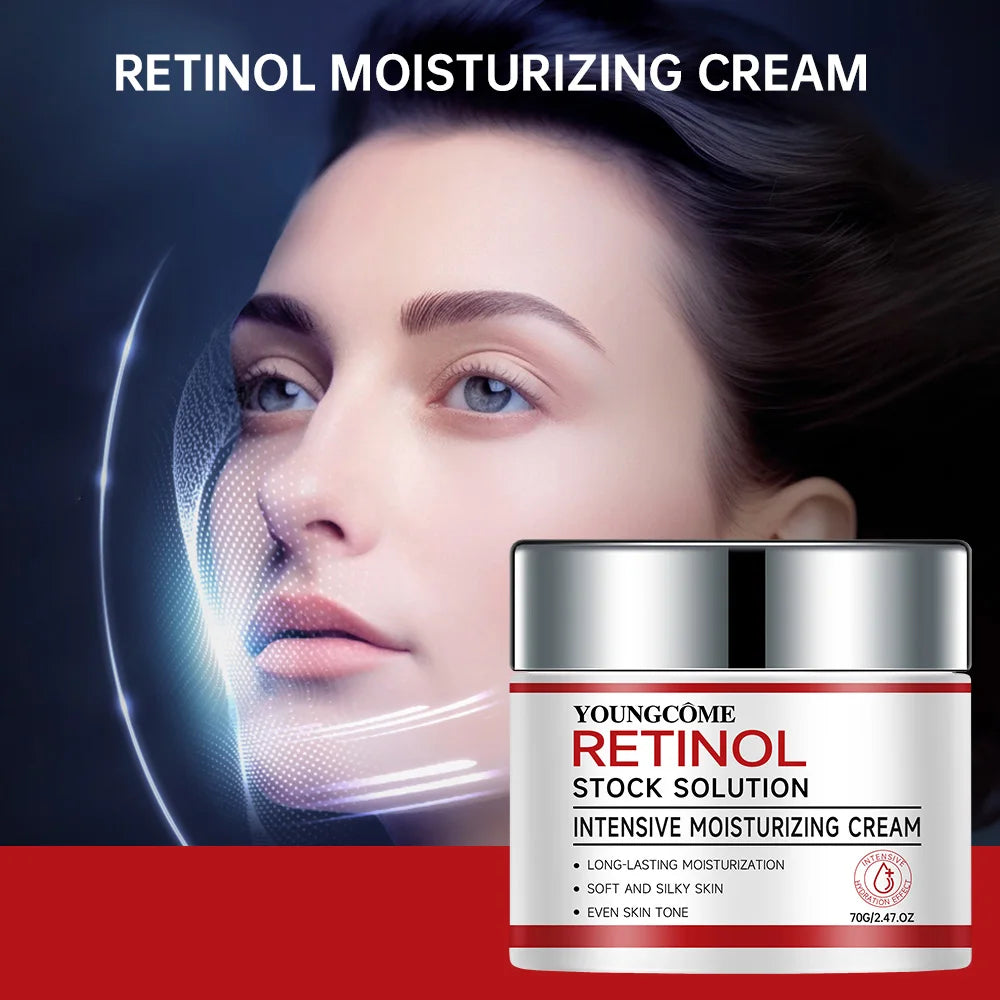 Retinol Lifting Firming Cream Collagen Smooth wrinkles Face Cream For Moisturizer Whitening Brighten Skin Products Peaceful Pleasures Health and Wellness
