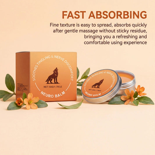 Nerve Relief Balm Herbal Joint Care Deep Penetrate Soothing Joint Discomfort Knee Shoulder Support Joint & Muscle Care Ointment Peaceful Pleasures Health and Wellness