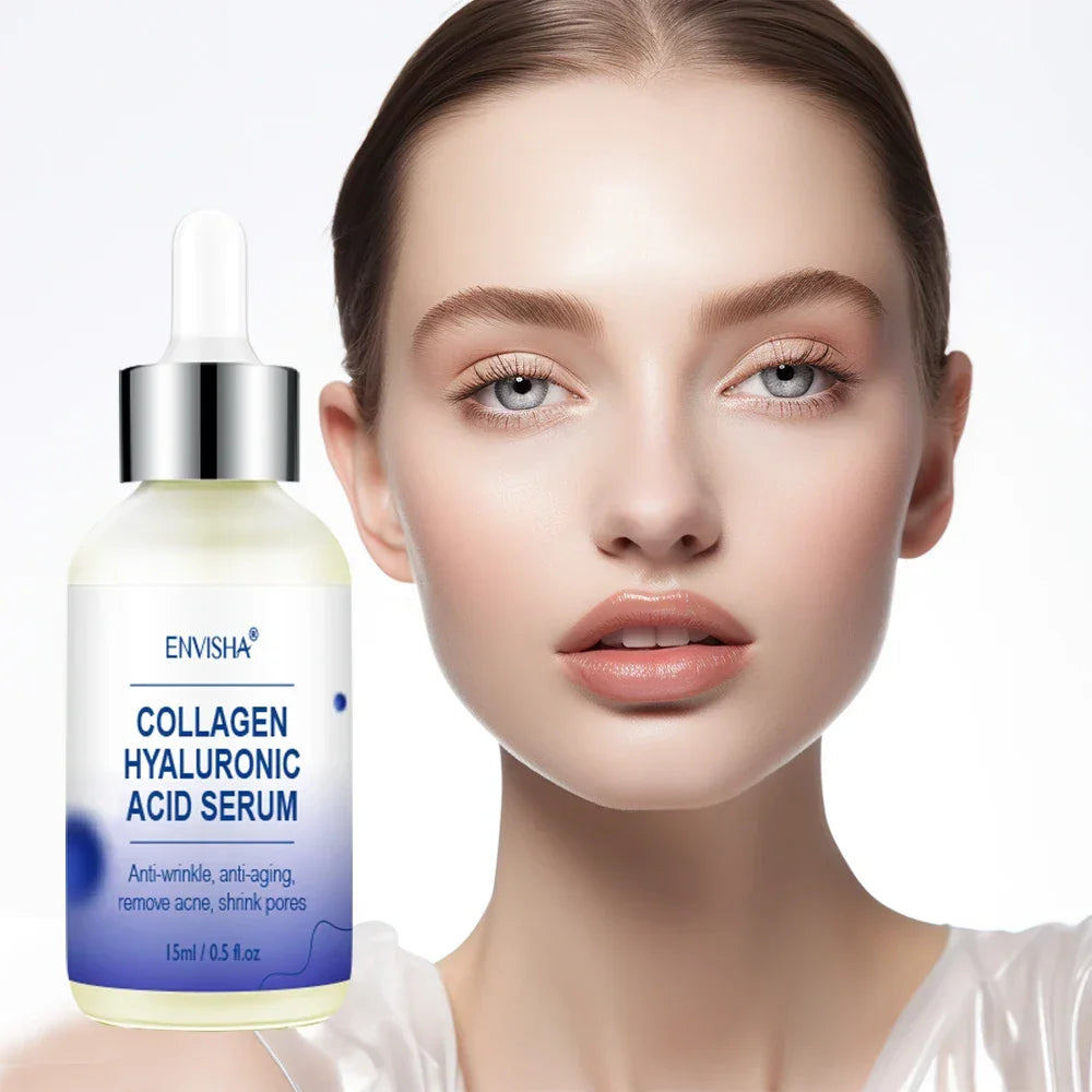 ENVISHA Anti-Aging Face Serum – Collagen, Hyaluronic Acid & Retinol 15ml Face Serum Peaceful Pleasures Health and Wellness