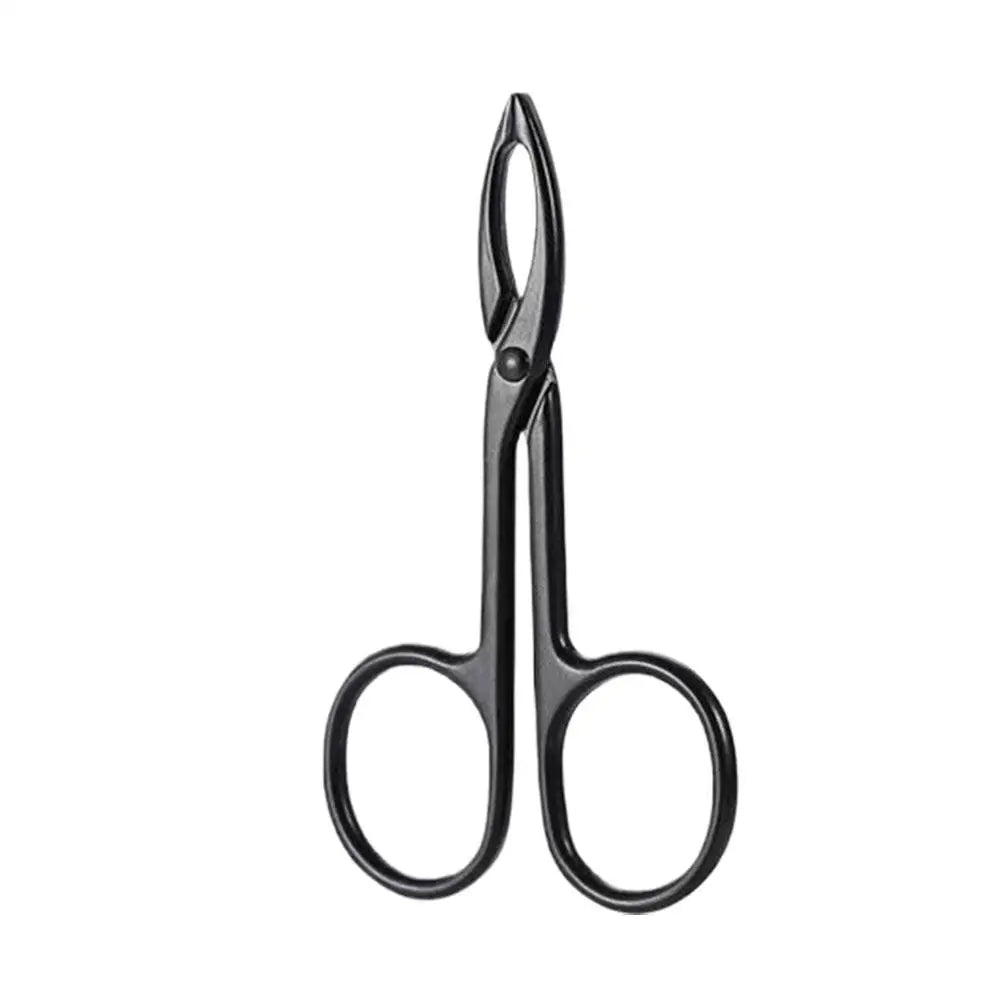 Stainless Steel Eyebrow Tweezers – Slanted & Flat Tip