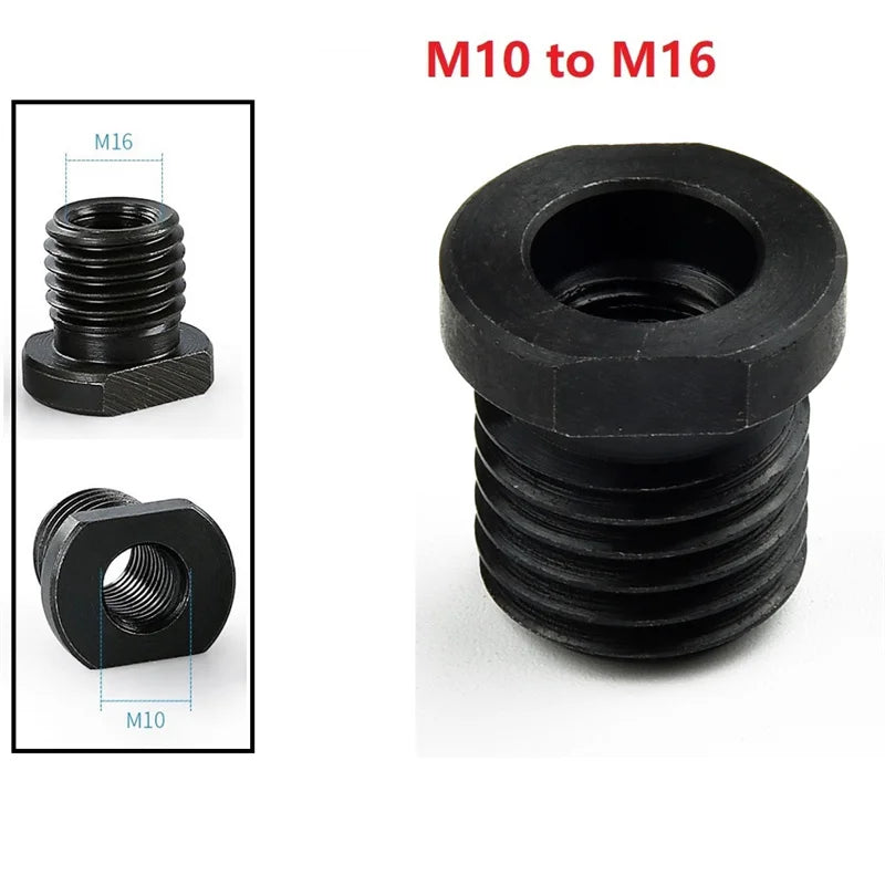 M10 to M14/M16 Angle Grinder Adapter Thread Arbor Connector Grinder Adapter Peaceful Pleasures Health and Wellness