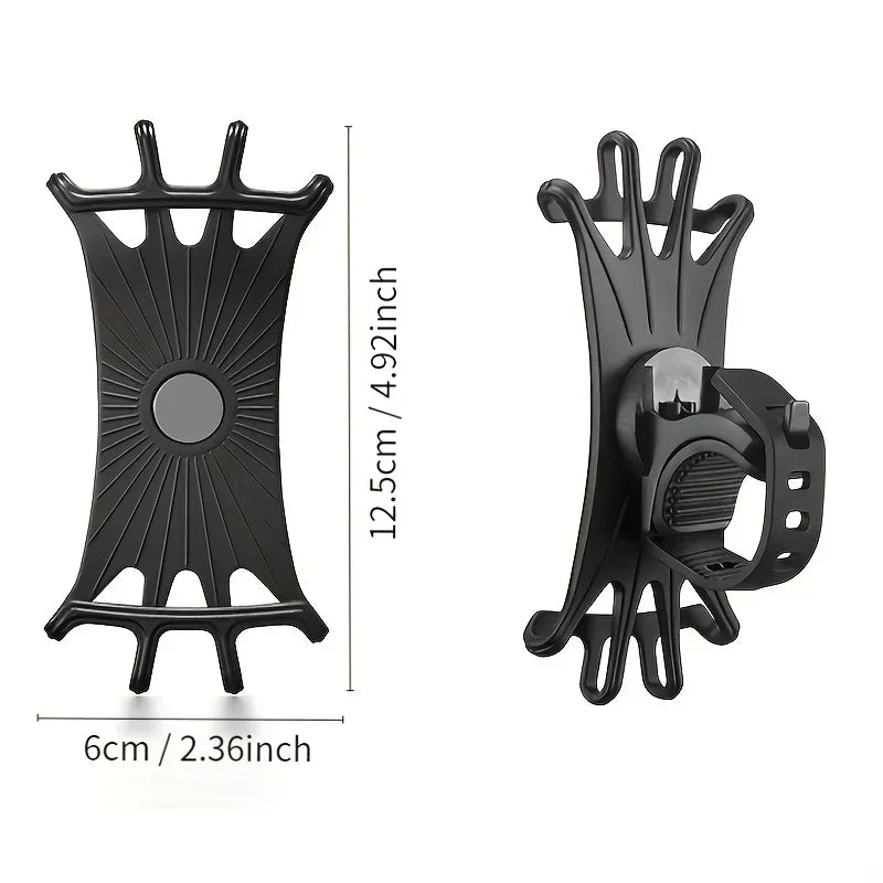 360° Rotating Bike & Motorcycle Phone Mount | Universal Holder