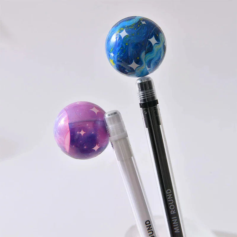 Planet Themed Rotating Magnetic Ballpoint Pen | Novelty Gift