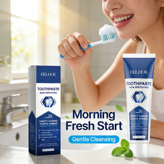Cleaning Toothpaste Effectively Remove Dental Plaque Inhibit Bacterial Growth Prevent Tooth Decay Teeth Brighten Care Toothpaste Peaceful Pleasures Health and Wellness