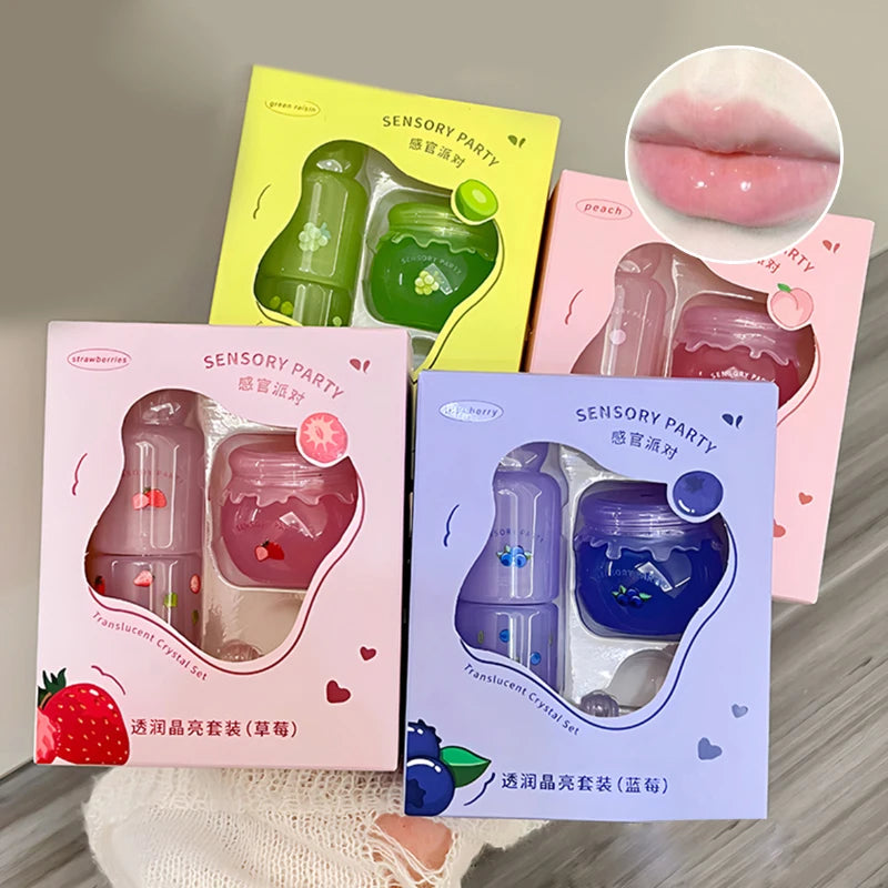 Hydrating Brightening Lip Mask | 24-Hour Moisture & Lip Oil