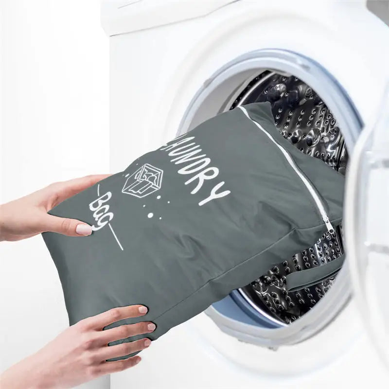 Waterproof Travel Laundry Bag with Zip | Reusable Wet Bag