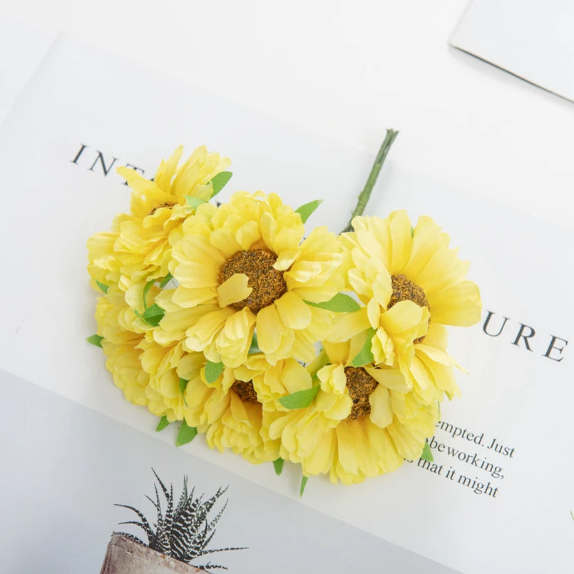 Silk Daisy Artificial Flowers – Wedding, Home & DIY Decor