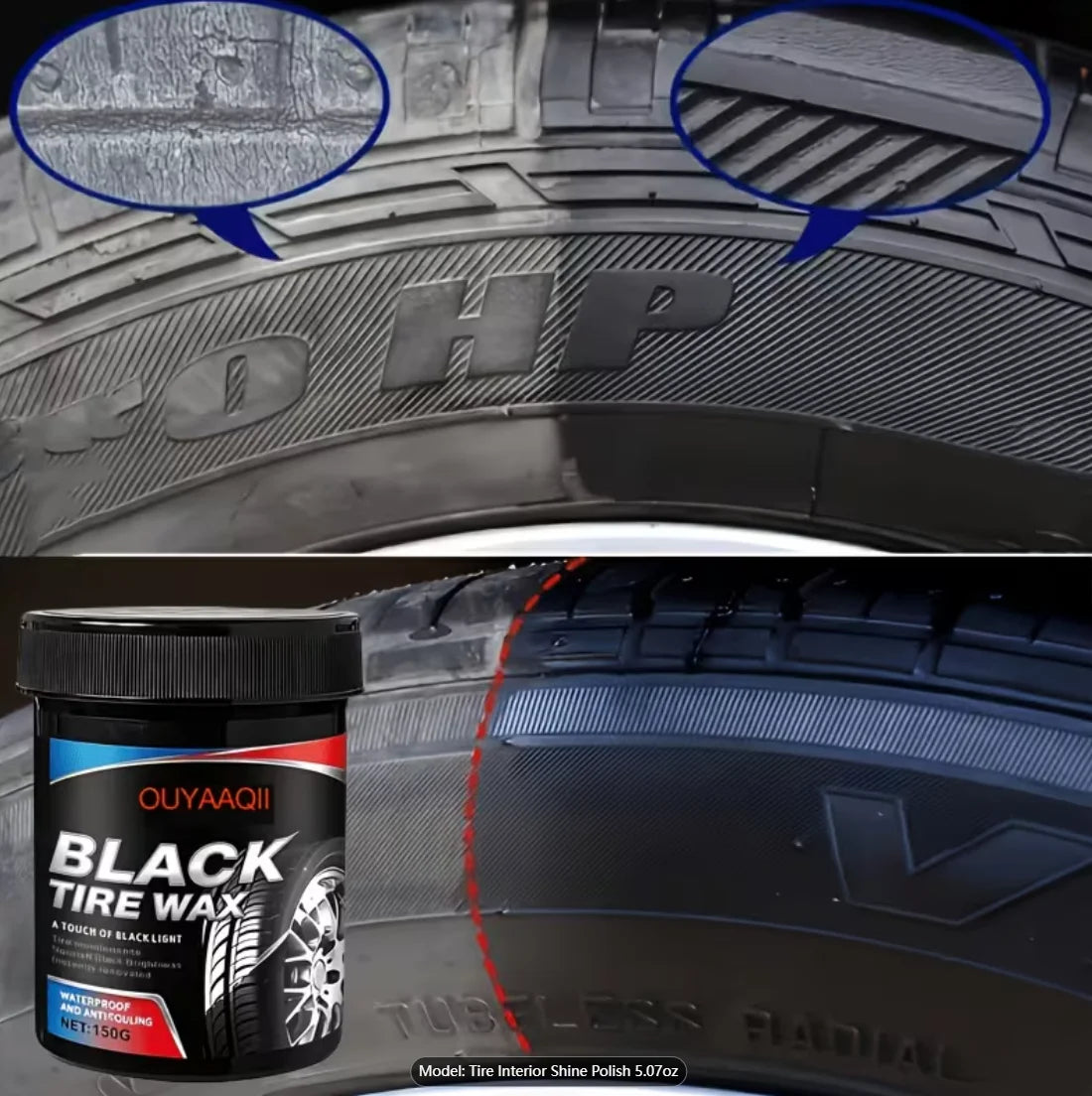 Car Interior & Tire Restoration Paste – Polish & Protect