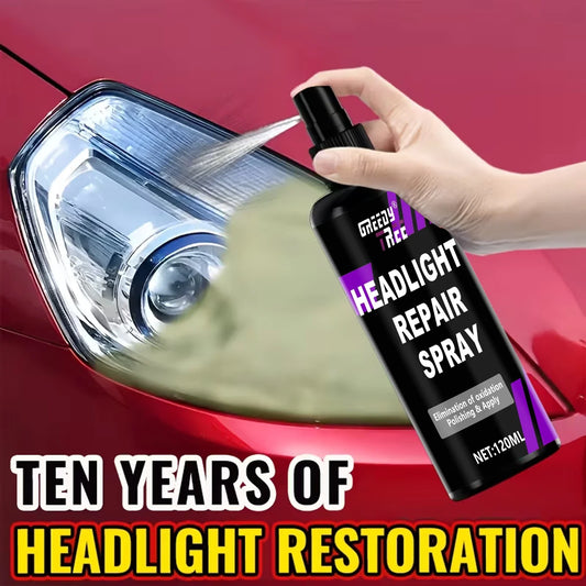 Ceramic Headlight Restoration Spray Kit 4.05oz – Removes Yellowing Headlight Restoration Spray Oasis Select