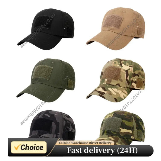 Unisex Camouflage Baseball Cap Abrasion-resistant Athletic Casual Baseball Cap UV Sun Protection Hat for Outdoor Sports Peaceful Pleasures Health and Wellness