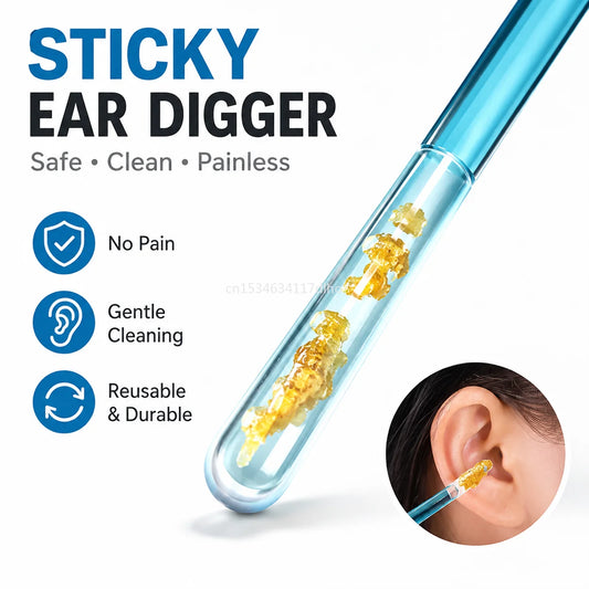 Silicone Ear Wax Cleaner & Sticky Ear Pick Kit – 24 Pcs Ear Care Kit Peaceful Pleasures Health and Wellness