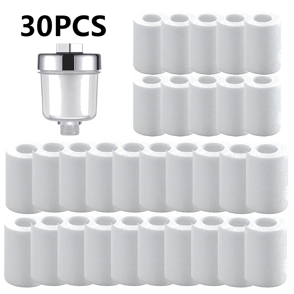 Universal Shower & Faucet Water Filter | 5-Micron PP Cotton
