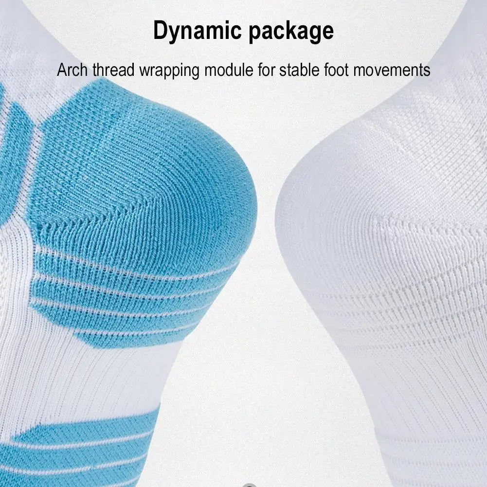 Men's Elite Thick Basketball Socks – High-Top Towel Bottom