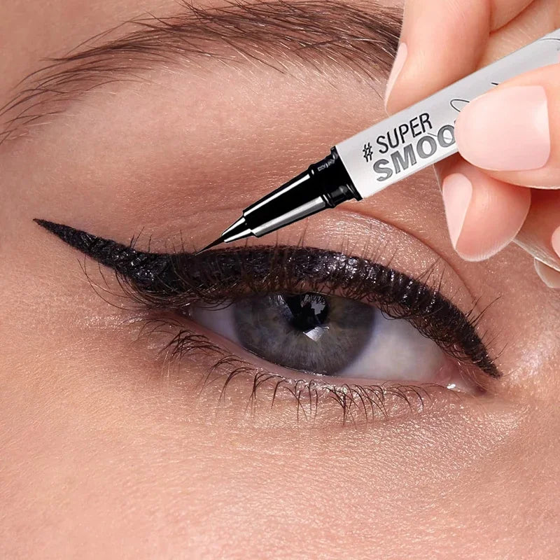 0.01mm Ultra Fine Eyeliner Pen – 24H Waterproof, 3 Colors