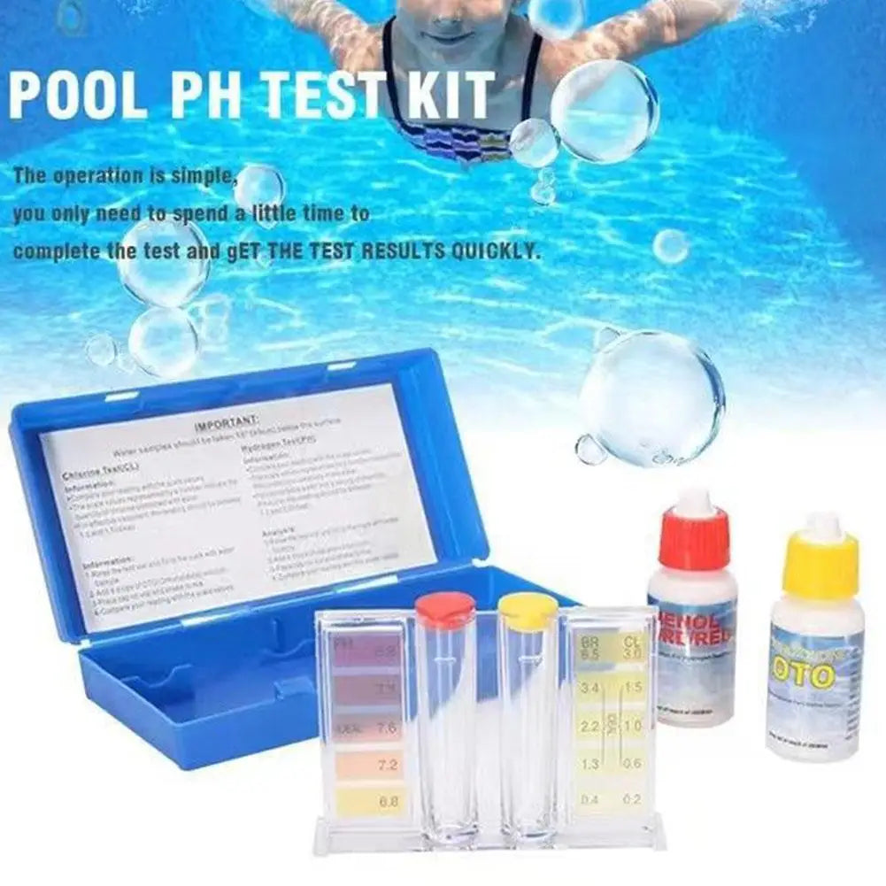 PH Chlorine Water Quality Test Kit for Pools and Spas Peaceful Pleasures Health and Wellness