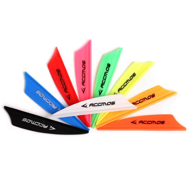 36 50 ACCMOS Arrow Feather AIR Plastic Vanes Arrows DIY Archery