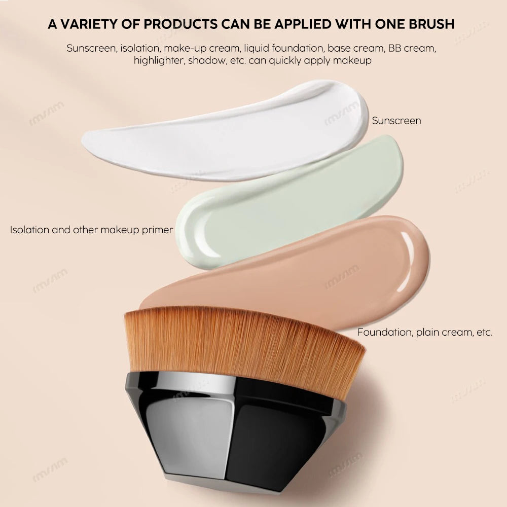 New Magic Makeup Brush Beauty Powder Face Blush Brushes Portable Professional Foundation Brush Large Cosmetics Soft Base Make up Peaceful Pleasures Health and Wellness