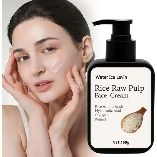Rice Pulp Brightening Face Cream | Collagen & Hyaluronic Acid Brightening Face Cream Peaceful Pleasures Health and Wellness