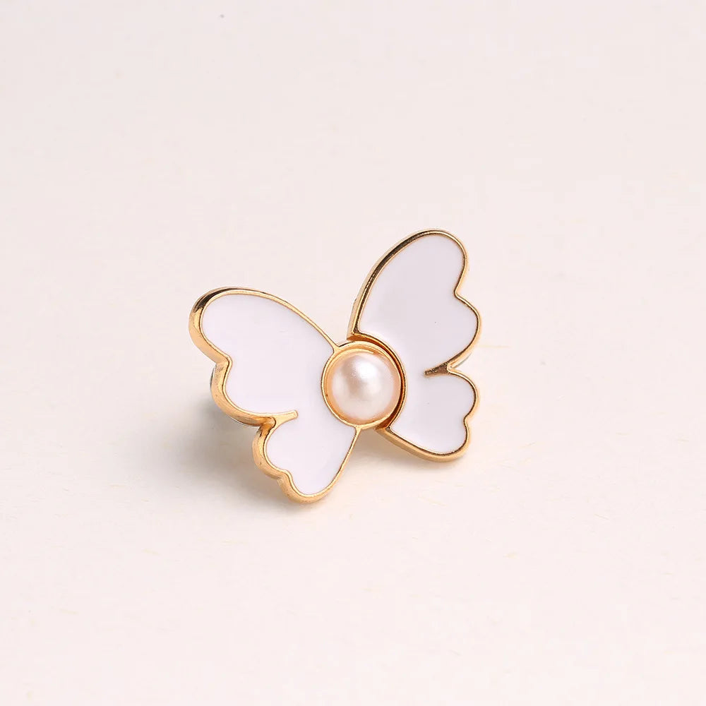 Butterfly Waist Button Pin – No-Sew Reusable Jean Button