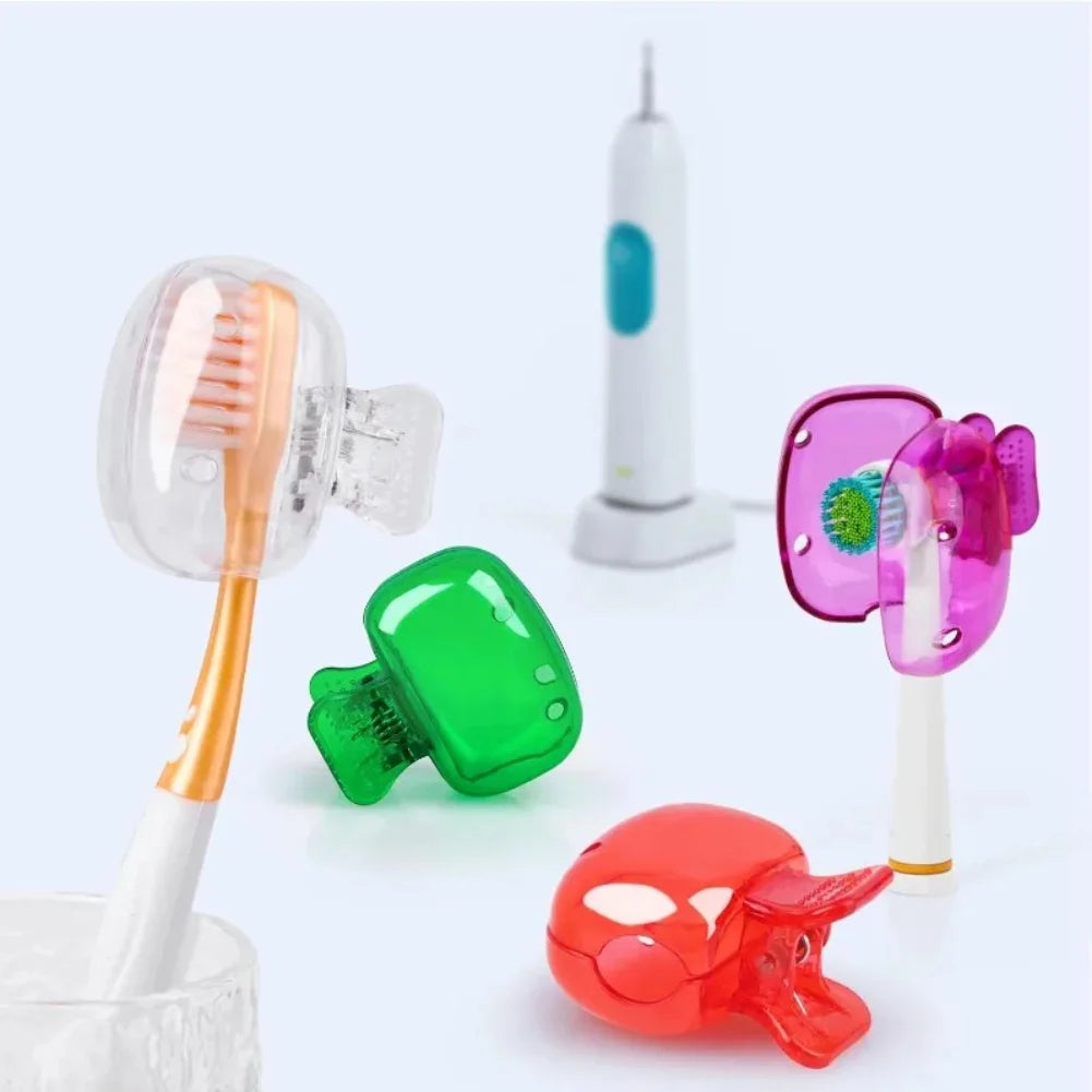Travel Toothbrush Head Cover Cap – Portable Protective Case