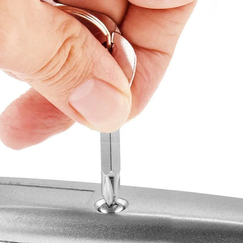 Mini Keychain Screwdriver Set – Phillips & Slotted EDC Tool
