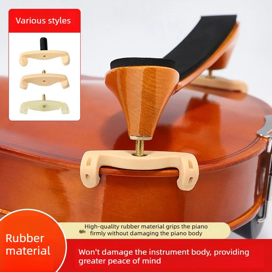 Violin Shoulder Bracket Foot Paw Extended Pad 4 4-3 Universal Peaceful Pleasures Health and Wellness