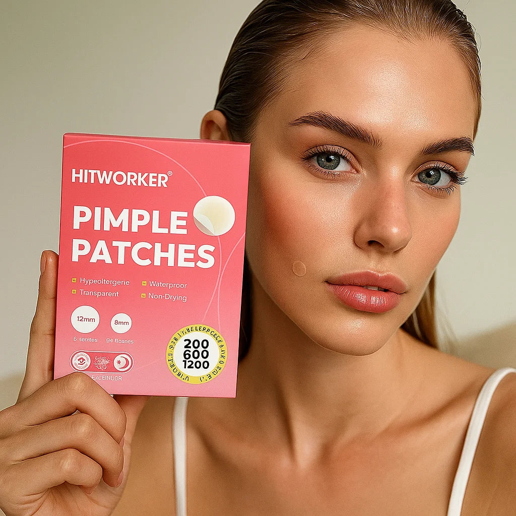 Hydrocolloid Acne Patches – Invisible, Waterproof | All Skin Types