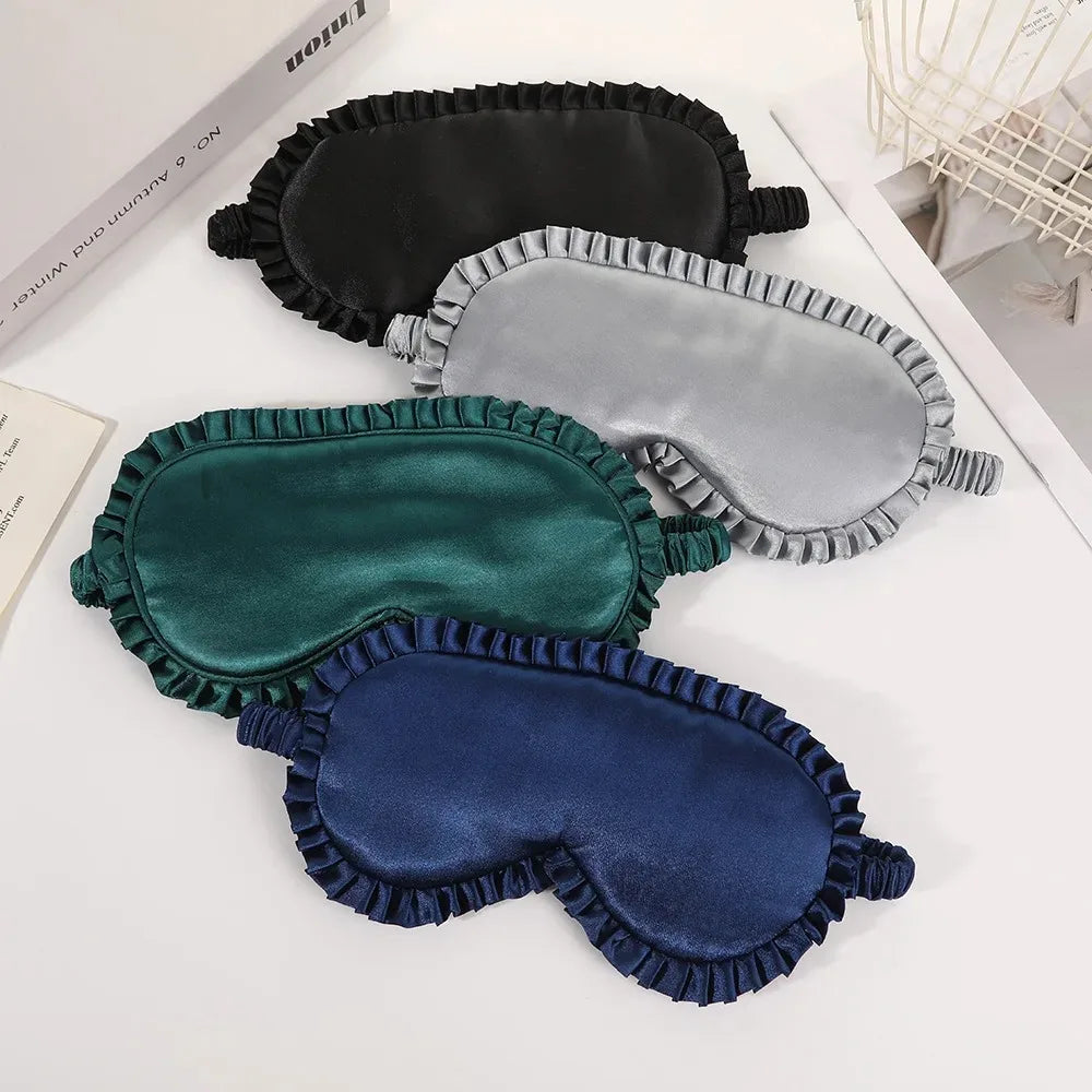 Silk Sleep Mask – 100% Blackout, Zero Eye Pressure, Soft