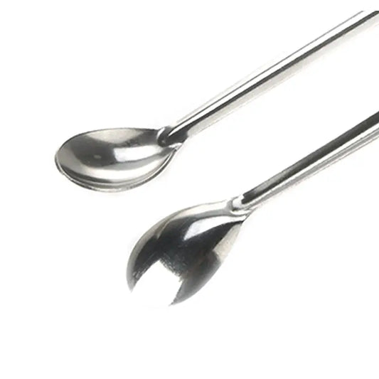 Double-Ended Stainless Steel Lab Spoon & Spatula 200mm Lab Spoon Spatula Oasis Select