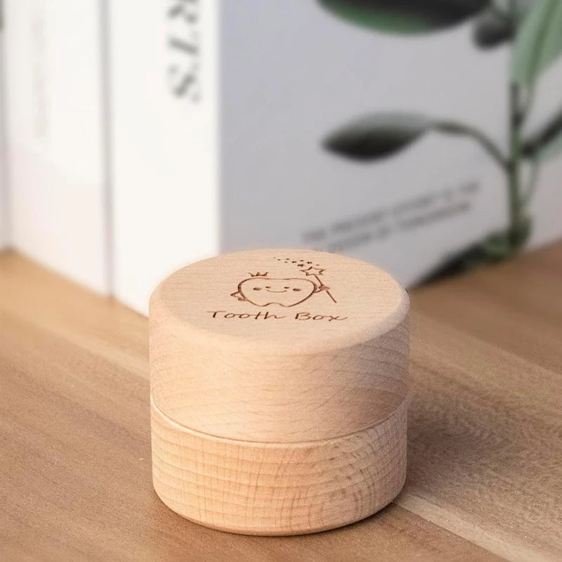 Natural Wood Tooth Fairy Box | Kids' Keepsake Storage Organizer Kids Keepsake Box Peaceful Pleasures Health and Wellness