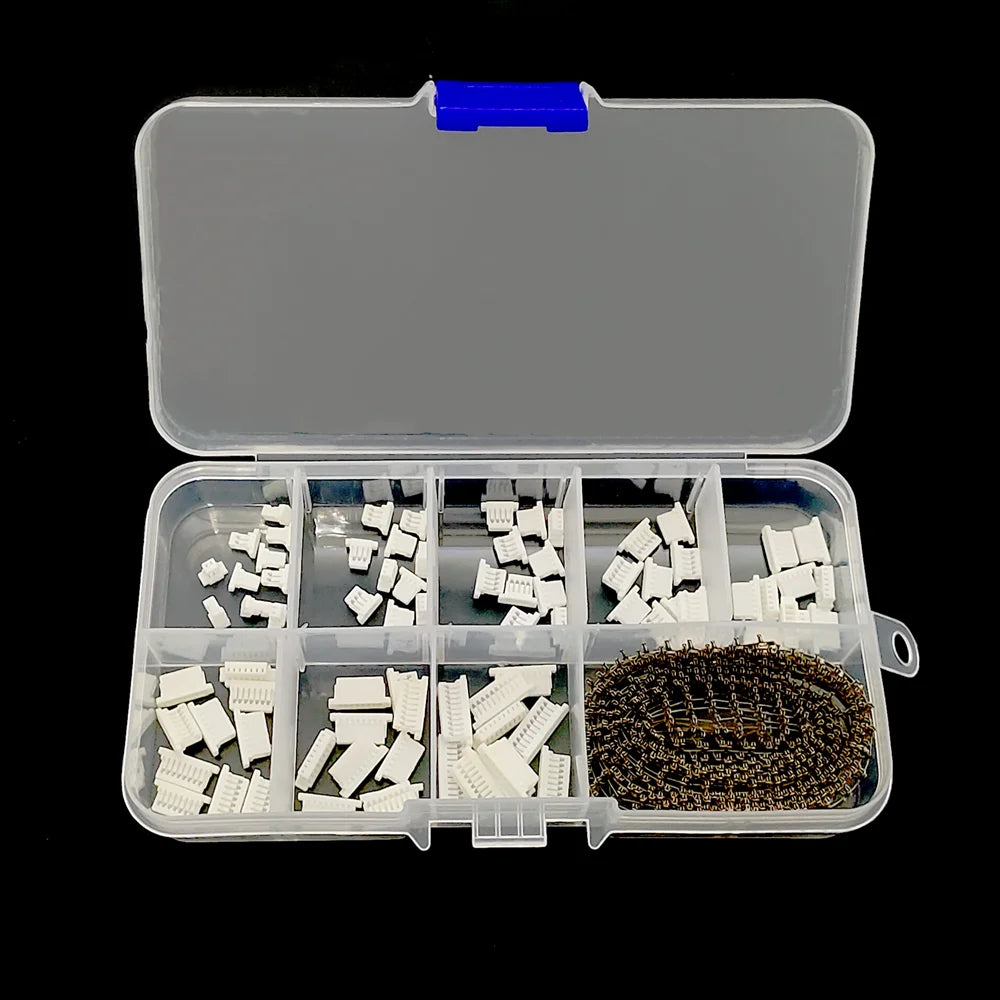 500Pcs/Box JST SH 1.0mm Pitch 2/3/4/5/6/7/8/9/10Pin Plastic Shell Crimp Terminal Connector SH1.0 Connectors Peaceful Pleasures Health and Wellness Default Title