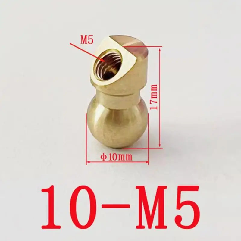 Brass Ball Joint Coolant Nozzle – CNC Lathe & Mill