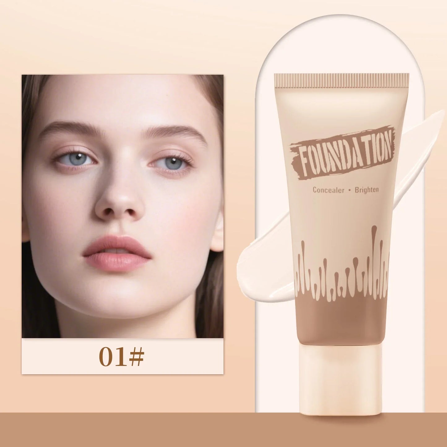 Hello Kiss Full Coverage Matte Liquid Foundation – Oil Control
