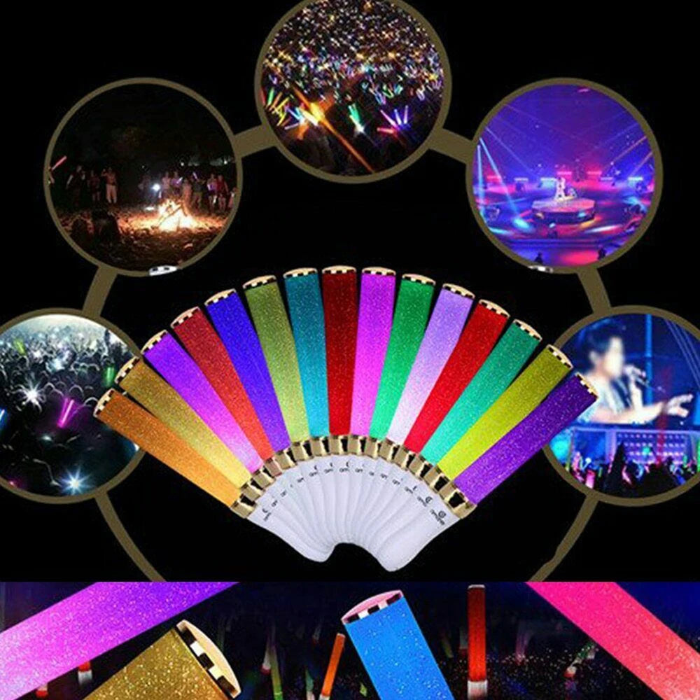 LED Glow Sticks 15 Switchable Colors – Parties, Concerts & More